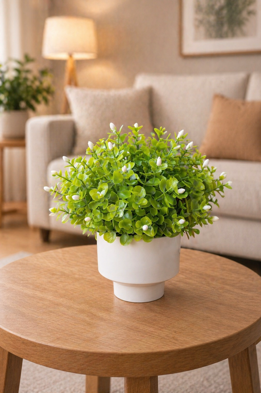 Artificial Mini Blossom Bush Plant