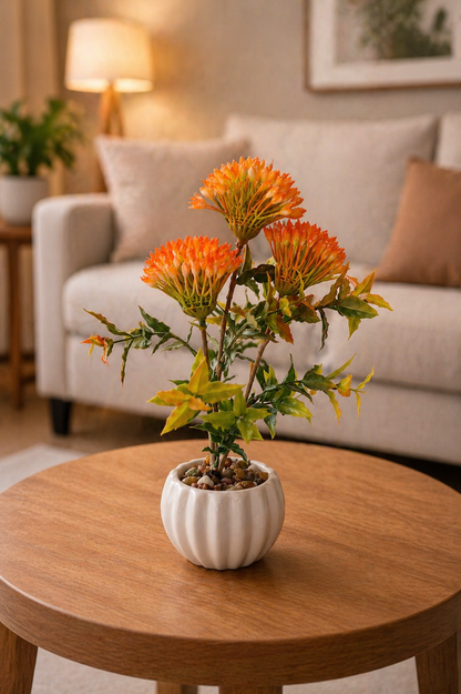 Artificial Blossom Plant 30 cm