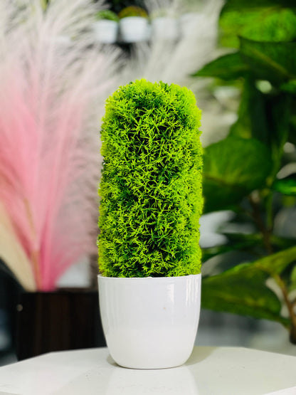 Artificial Mini Cypress Topiary – 25 cm