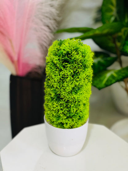 Artificial Mini Cypress Topiary – 25 cm