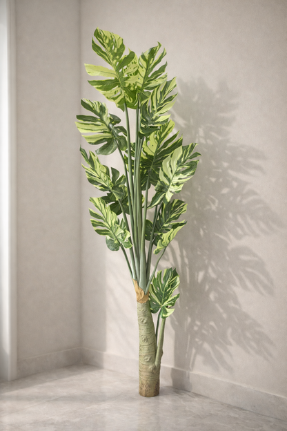 Artificial Monestra Deliciosa Plant 6.4 Feet