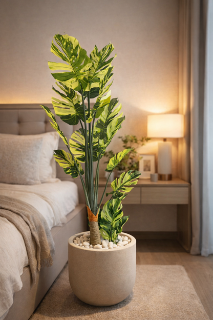 Artificial Monestra Deliciosa Plant 6.4 Feet