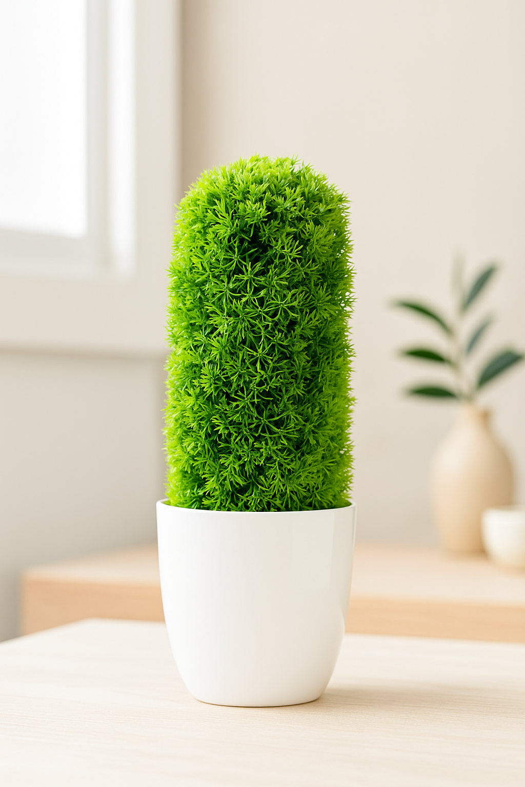 Artificial Mini Cypress Topiary – 25 cm