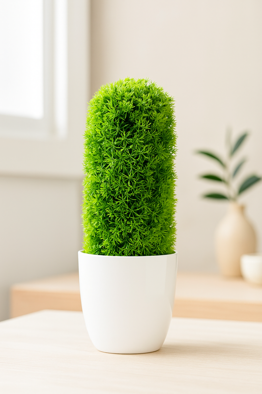 Artificial Mini Cypress Topiary – 25 cm